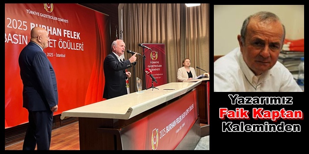 Burhan Felek Ödülümü İkinci Kez Aldım